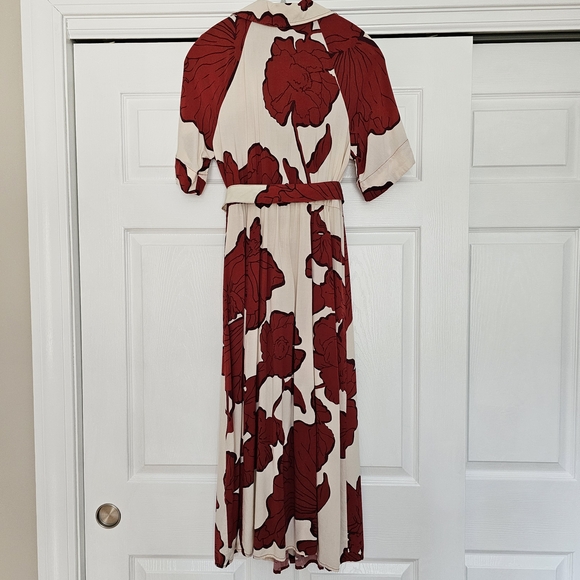 H&M Red and White Floral Dress - Picture 3 of 7